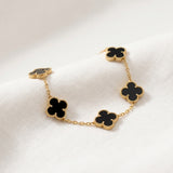 Black Clover Gold Bracelet