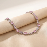 Tulip Pink Sapphire Bracelet